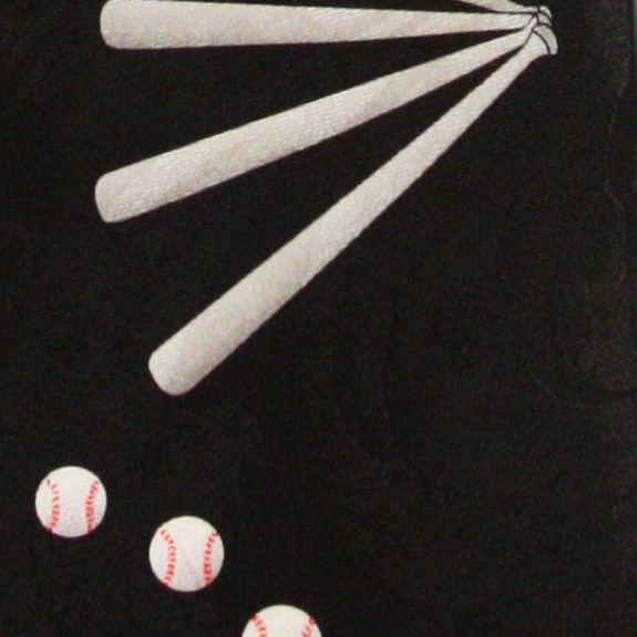 2323-100: Baseball Ties Bats and Balls by Steven Harris