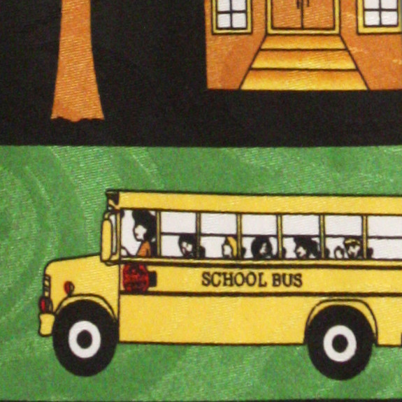 2351-100: Teacher Icon Ties School Education Neckties  by Steven Harris