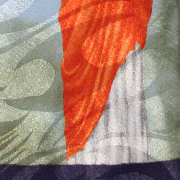 2359-102: Jesus with Sparrows Ties Not one will fall to the Ground Neckties Navy by Steven Harris at Abcties.com