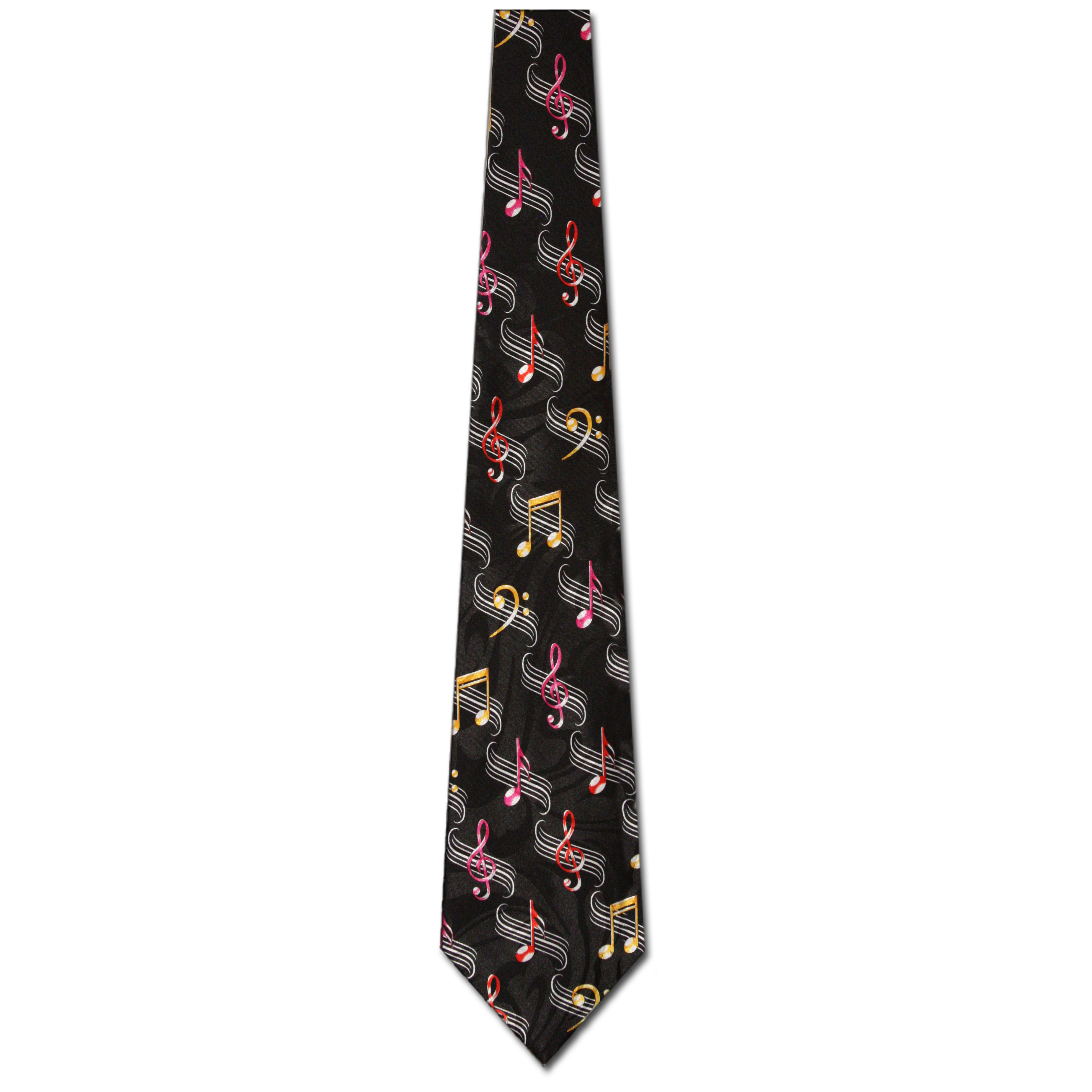 2364-100: Abstract Music Notes Tie Colorful Musical Notes Neckties by Steven Harris at Abcties.com