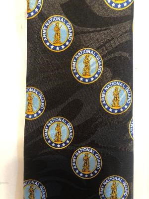 2454-100: National Guard Ties Mens Military Neckties by Steven Harris