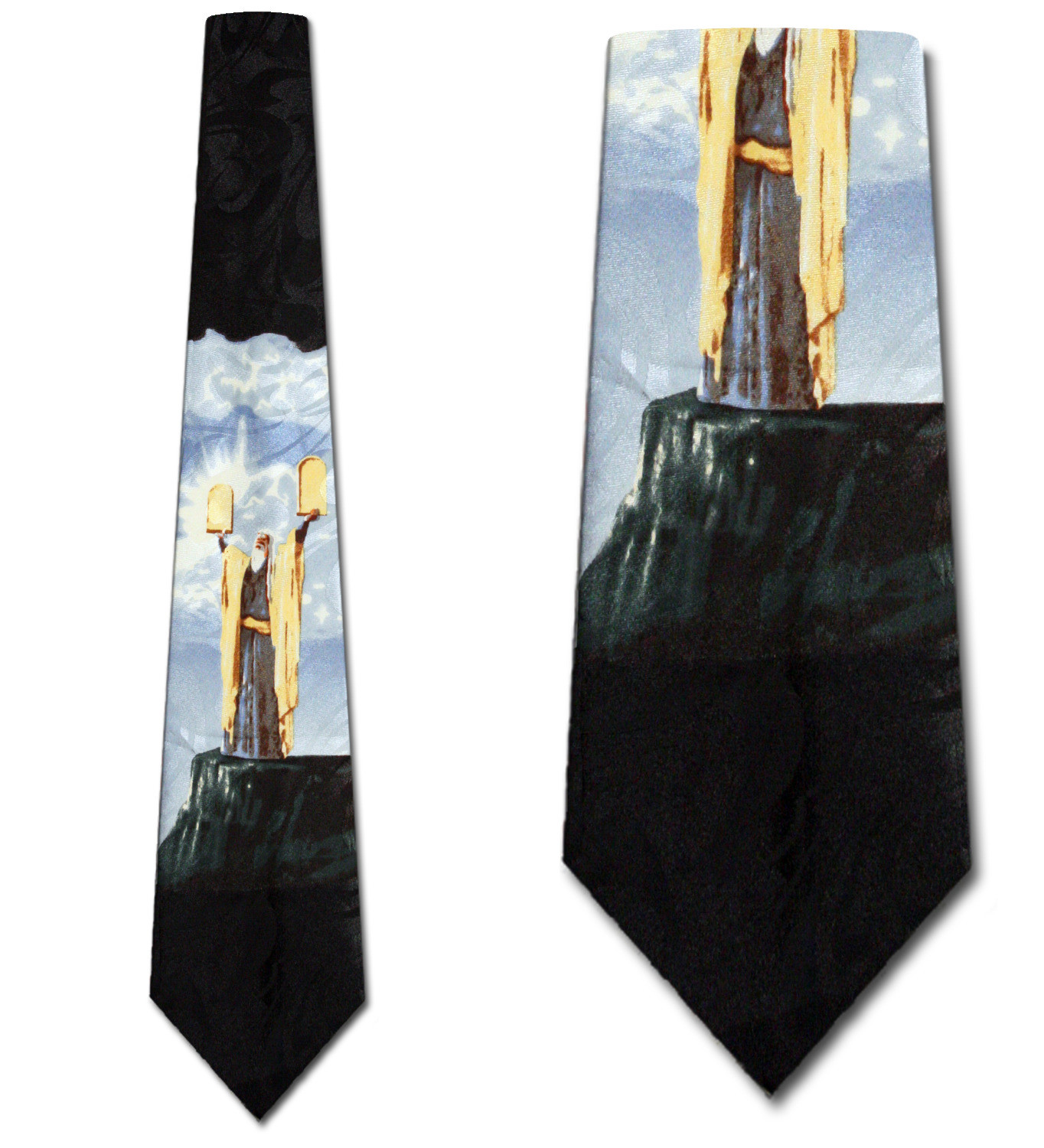 2457-100: Moses Neckties 10 Commandments Ties by Steven Harris at Abcties.com