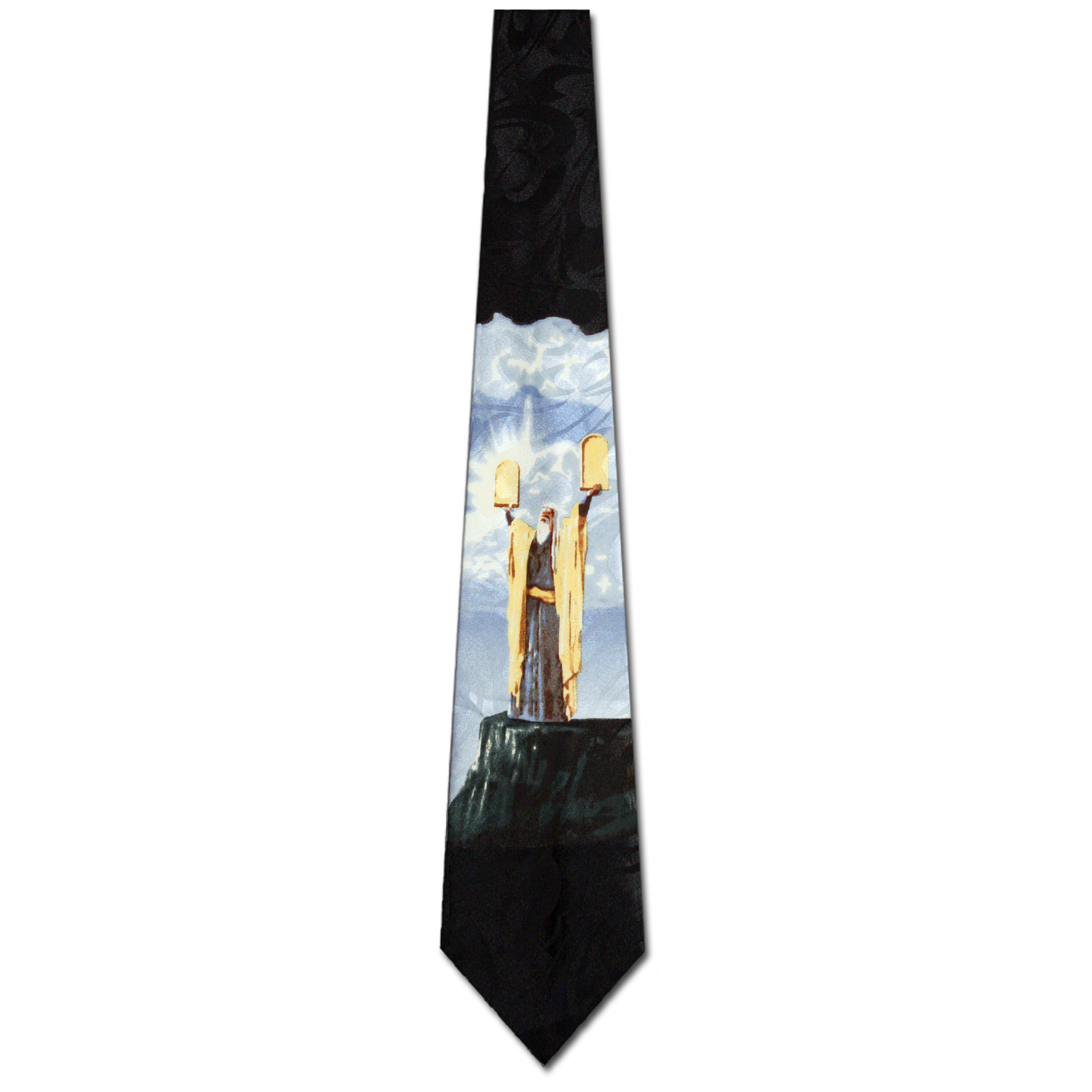 2457-100: Moses Neckties 10 Commandments Ties by Steven Harris at Abcties.com