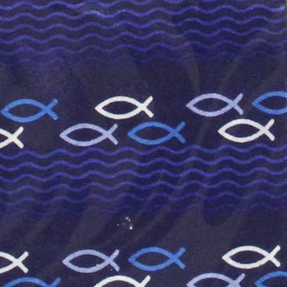 2470-102: Fish out of water Necktie Christian Neckties Navy by Steven Harris at Abcties.com
