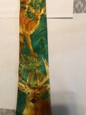 2475-100: Deer Ties In the Woods Necktie by Steven Harris