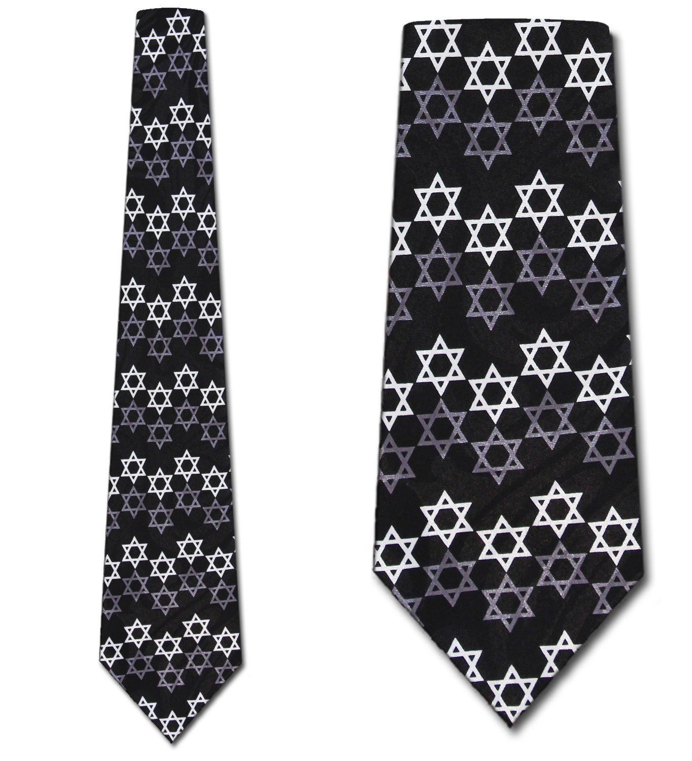 3018-100: Star of David Neckties Jewish Ties by Steven Harris