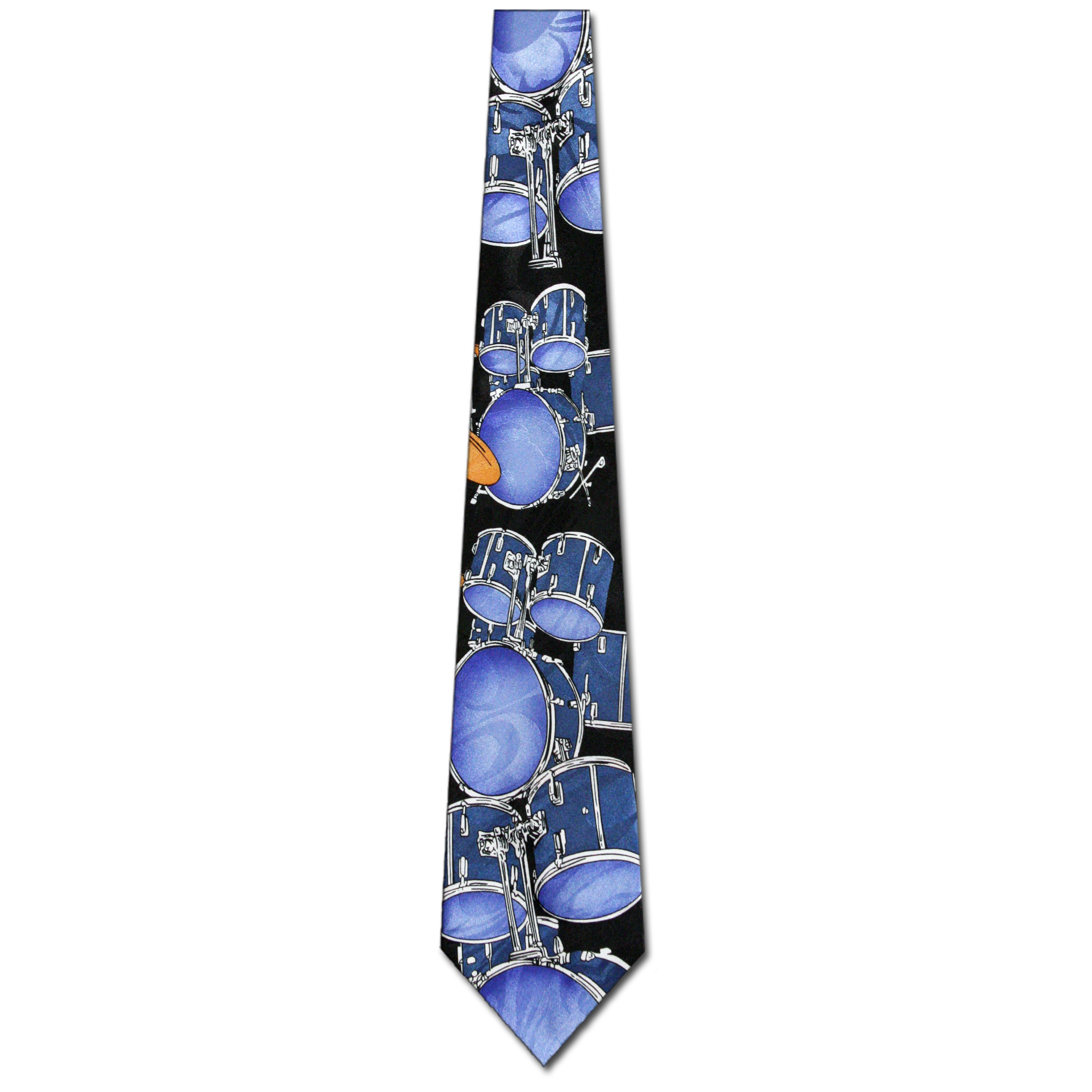 348-100: Drum Set Ties Drums Neckties by Steven Harris at Abcties.com