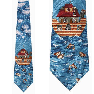 483-102: 40 Days and 40 Nights Ties Noah Neckties by Steven Harris