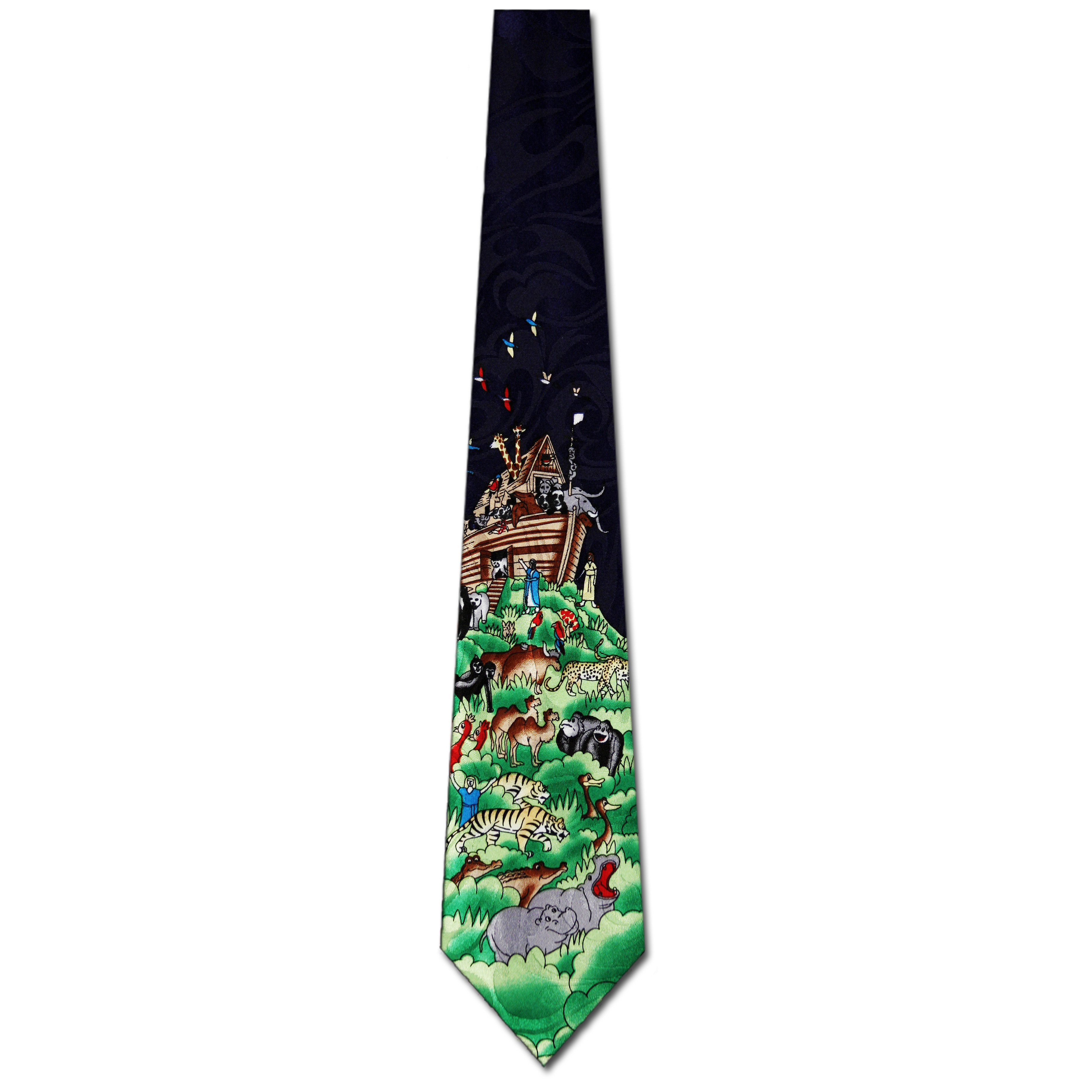 581-100: Noahs Ark Ties Retro Religious Neckties by Steven Harris at Abcties.com