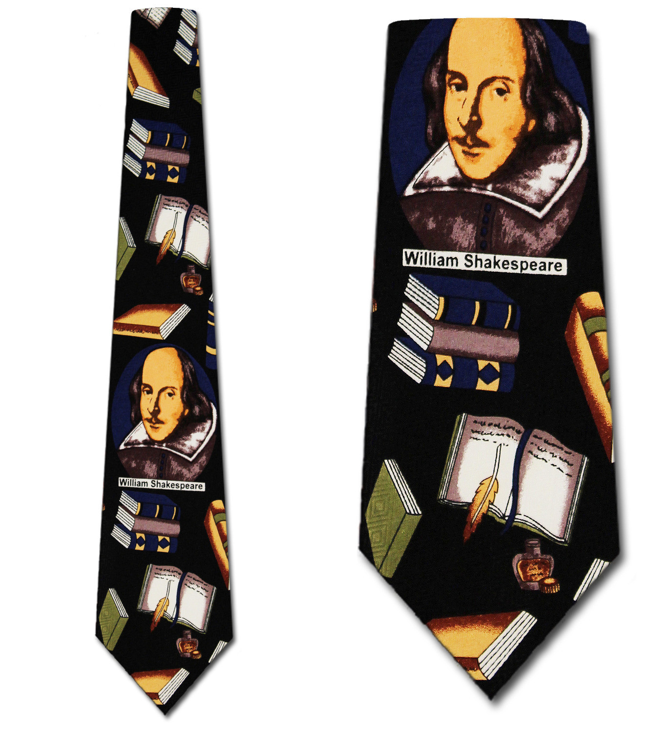 696-100: Shakespeare Ties Books Literature Neckties by Steven Harris
