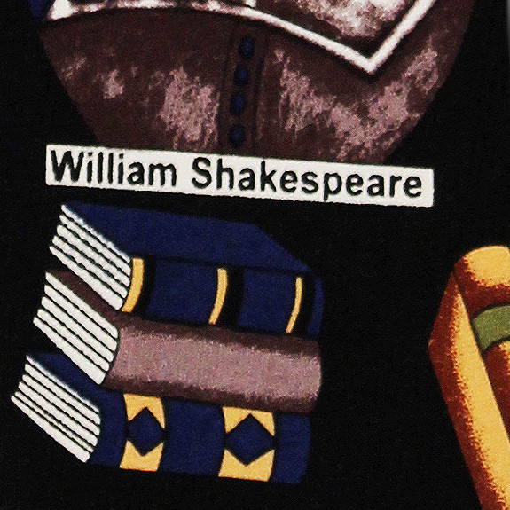 696-100: Shakespeare Ties Books Literature Neckties by Steven Harris