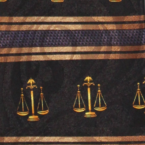 747-100: Scales of Justice Ties Lawyer Neckties by Steven Harris
