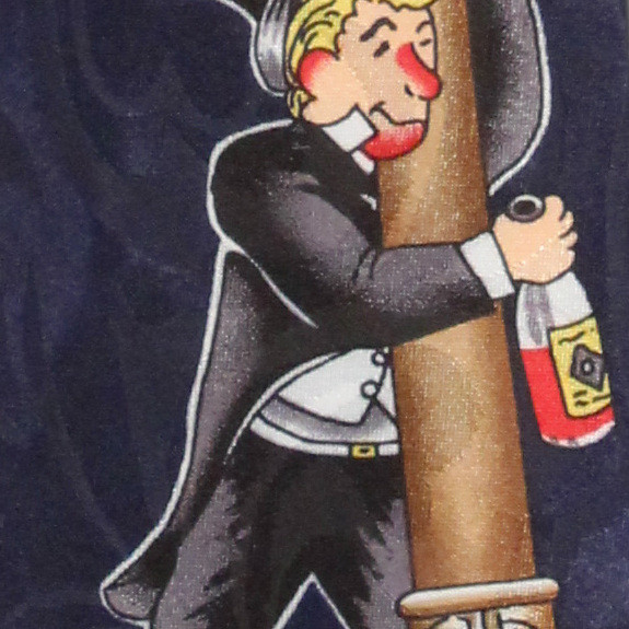 764-100: Bourbon St Lamp Post Ties New Orleans Neckties by Steven Harris