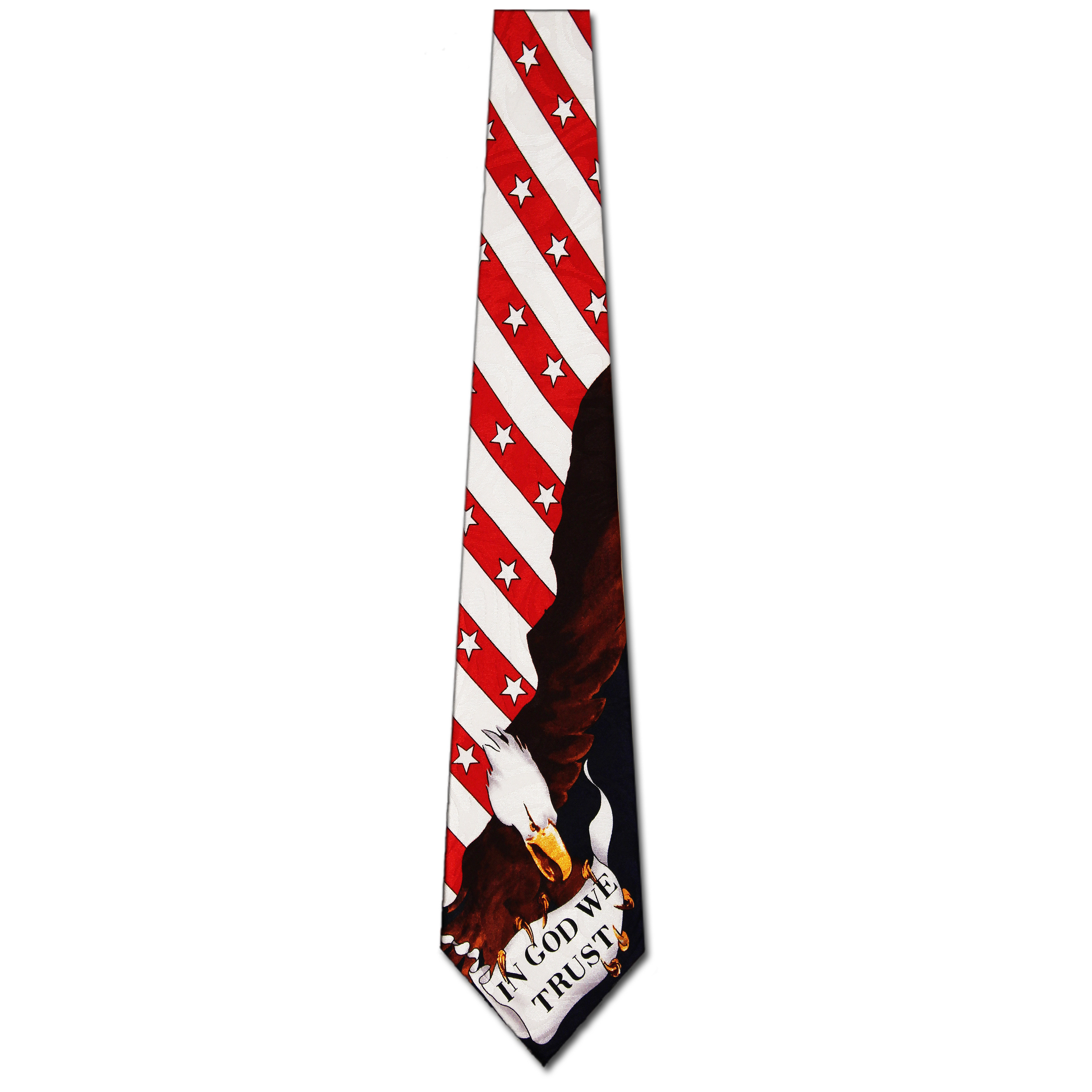 791-100: God We Trust Ties Flag Neckties Faith by Steven Harris at Abcties.com