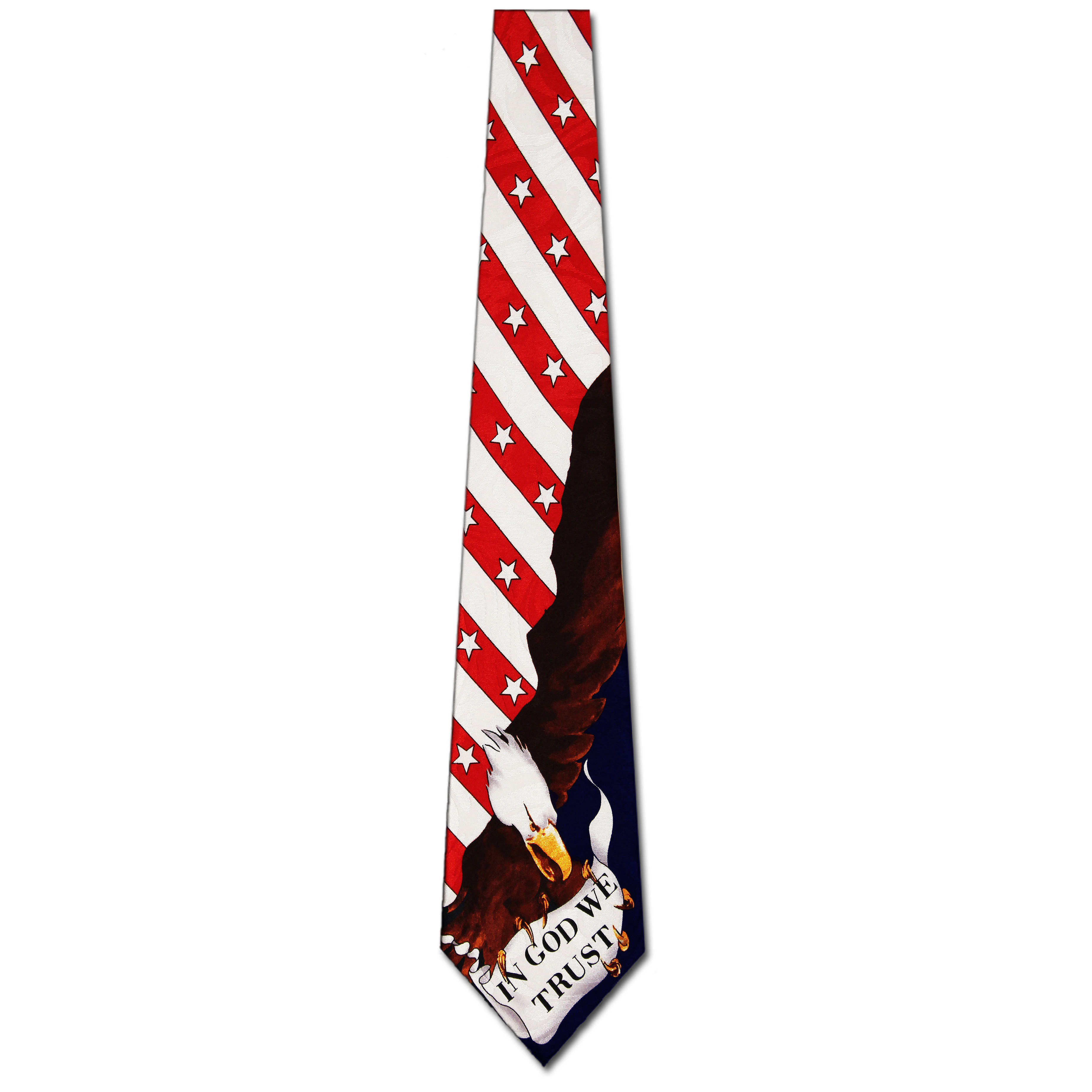 791-102: God We Trust - Navy Neckties by Steven Harris at Abcties.com