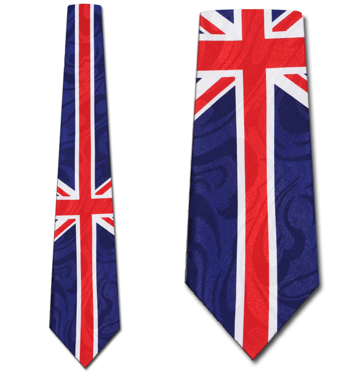 835-100: Union Jack Ties UK United Kingdom Flag Neckties by Steven Harris