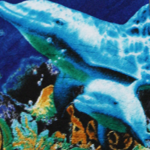 852-100: Fish Ties Dolphin Neckties Sea Ocean by Steven Harris