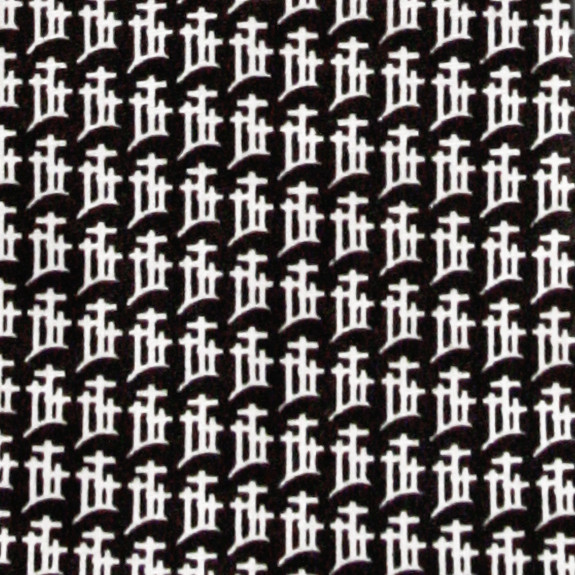 901-100: Calvary Cross Ties Crosses Necktie Christian Black by Steven Harris at Abcties.com
