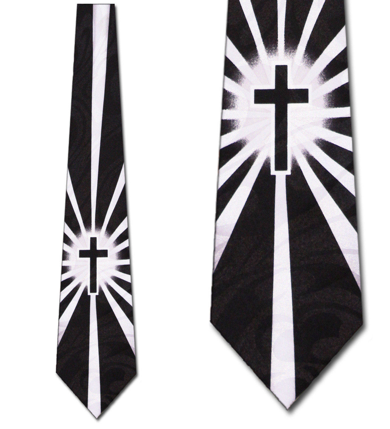 903-100: Shining Light Ties Cross Neckties by Steven Harris