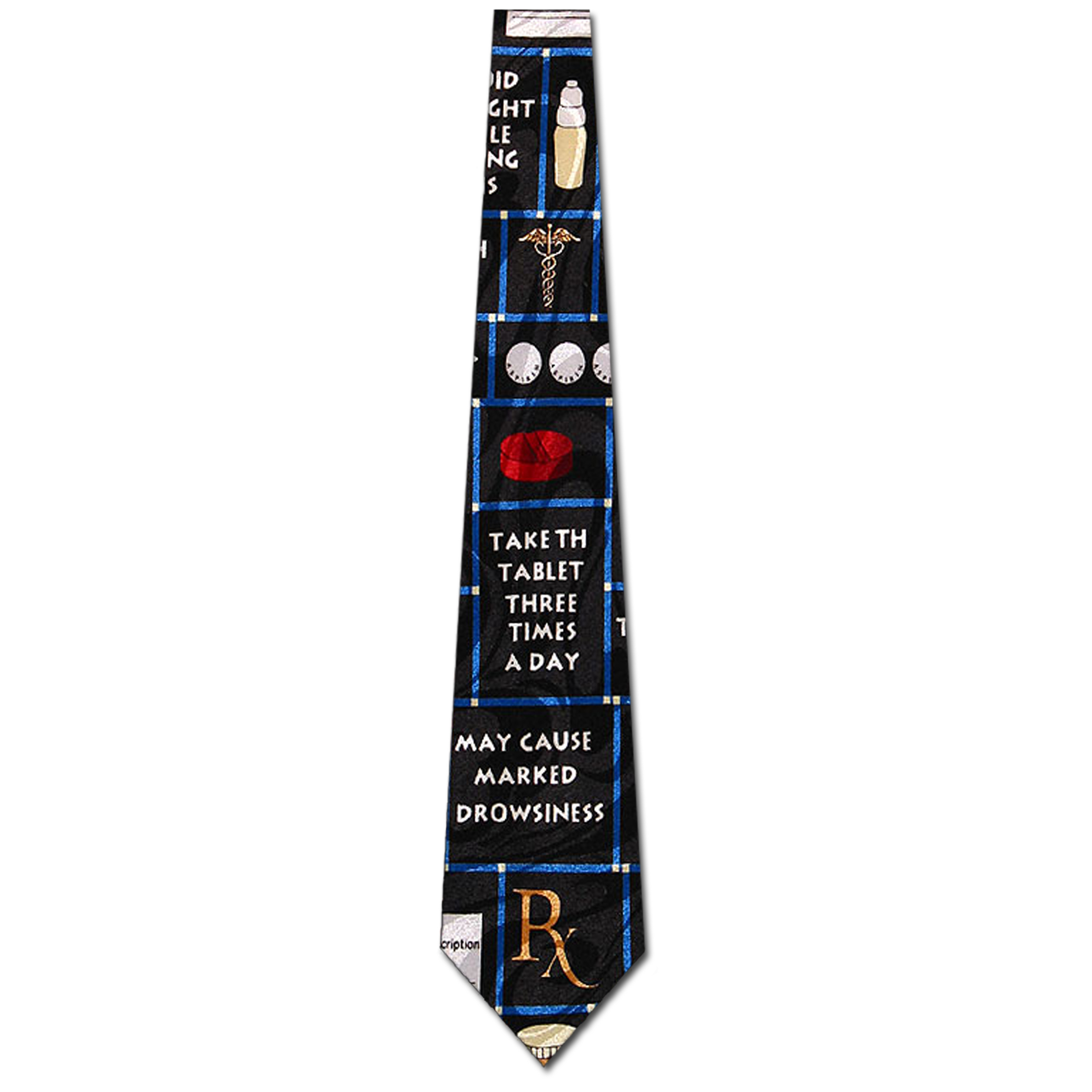 924-100: Pharmacist Ties Pharmacy Neckties Squares by Steven Harris at Abcties.com