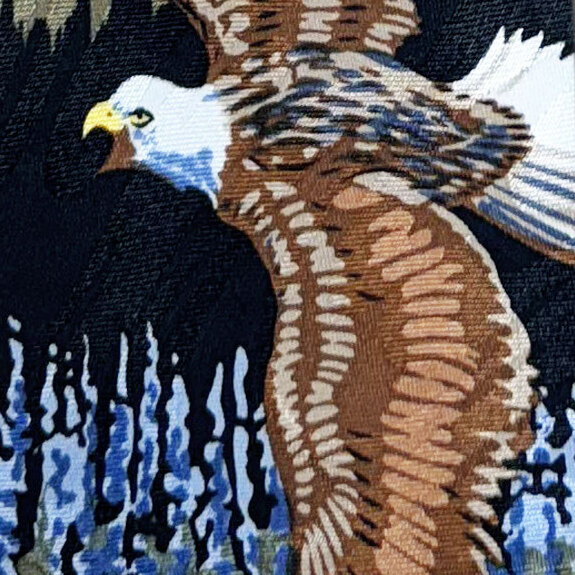 950-100: Wings as Eagles Ties Mountains Isaiah 40 31 Neckties by Steven Harris